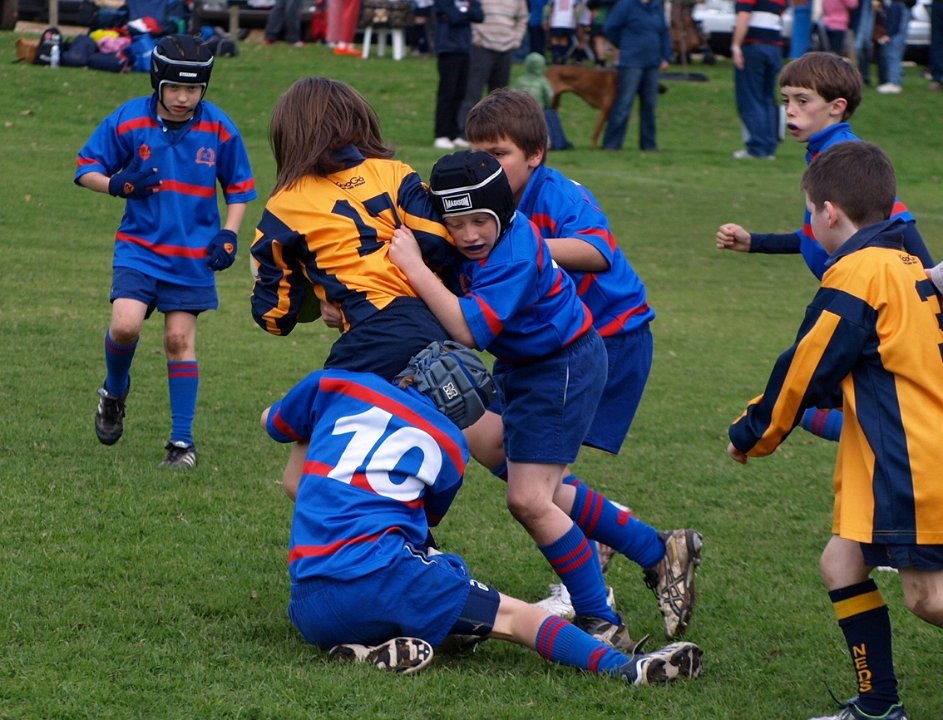 U10s tackle
